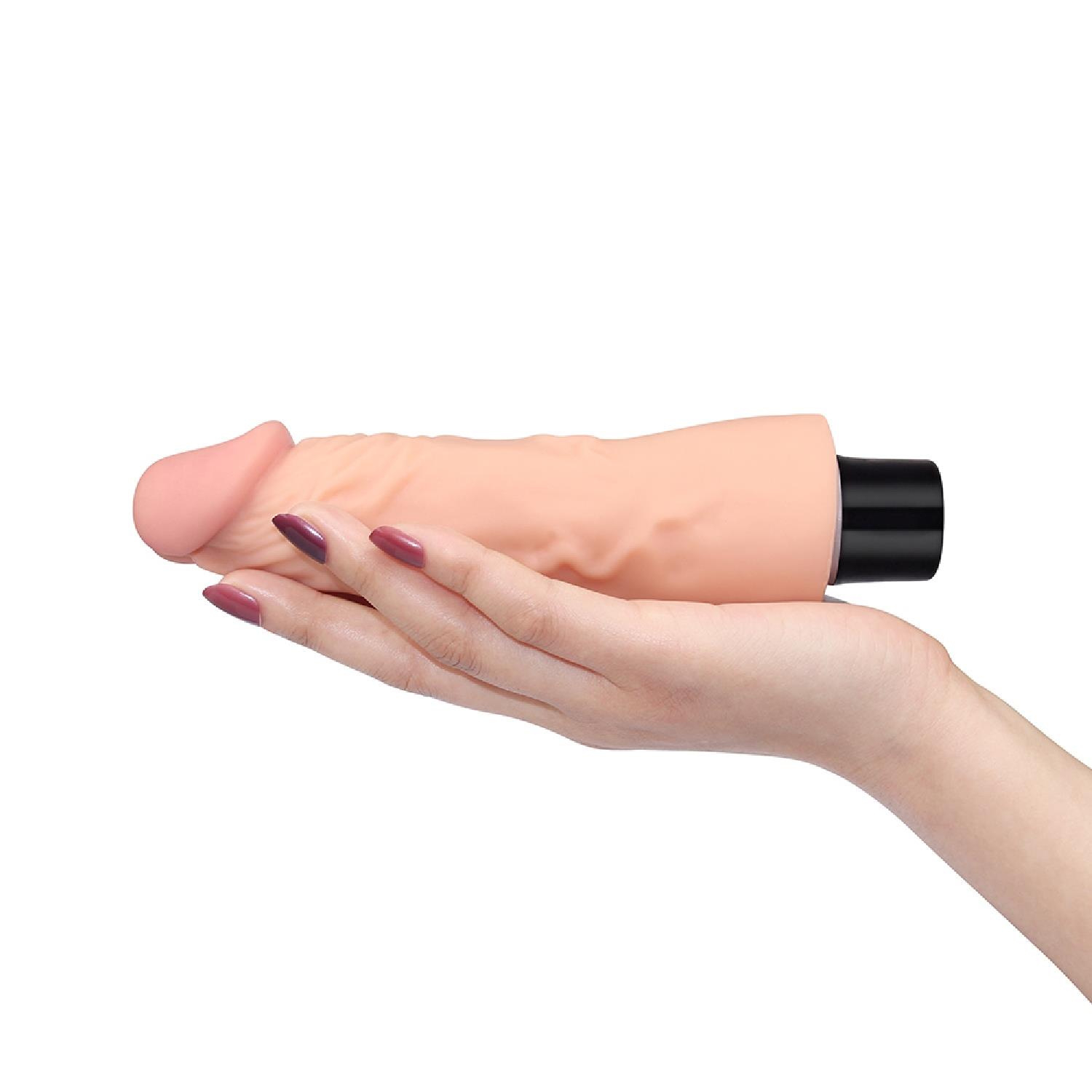 Dildo 7" real softee vibrating dildo